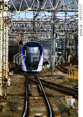 中央線・新型特急　E353系・スーパーあずさ　新宿駅 48735517