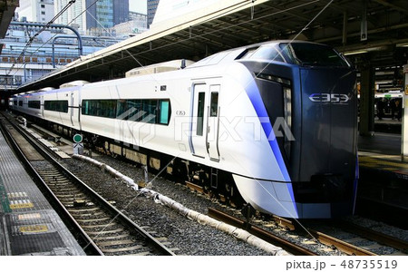 中央線・新型特急 E353系・スーパーあずさ 新宿駅 中央線・新型特急 E353系・スーパーあずさ 新宿駅 48735519