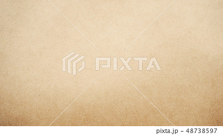 古い紙テクスチャー素材　レトロ　ベージュ　和紙 風 昔 色あせ 　ハトロン紙  48738597