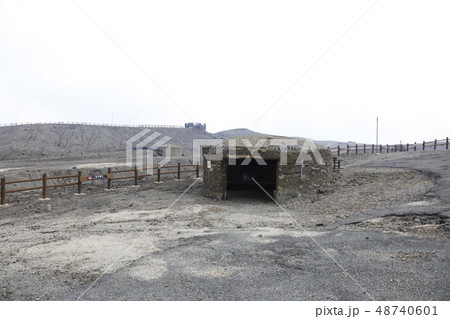 阿蘇山　南阿蘇村　九州 48740601