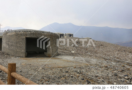 阿蘇山　南阿蘇村　九州 48740605