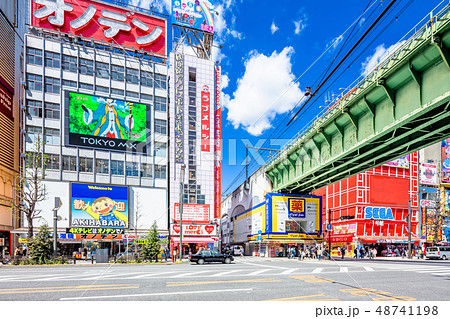 東京 秋葉原 電気街の風景 東京 秋葉原 電気街の風景 48741198