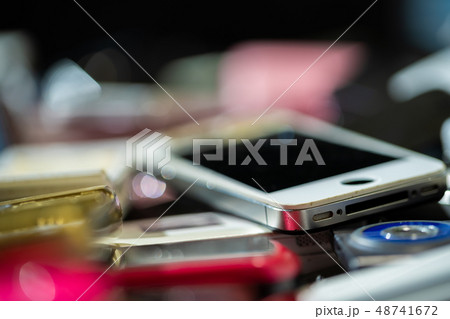 都市鉱山　小型家電リサイクル法　携帯電話　スマホ　ガラケー　中古スマホ　ジャンク 48741672