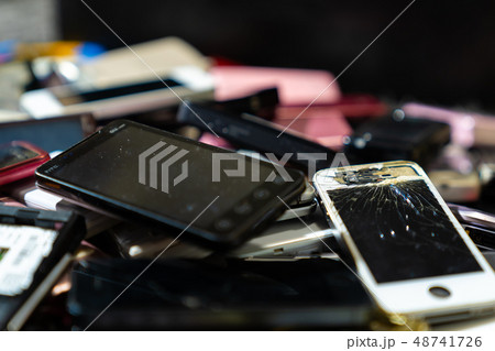 都市鉱山　小型家電リサイクル法　携帯電話　スマホ　ガラケー　中古スマホ　ジャンク 48741726