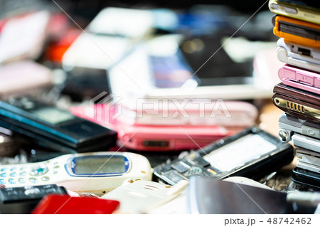 都市鉱山　小型家電リサイクル法　携帯電話　スマホ　ガラケー　中古スマホ　ジャンク 48742462