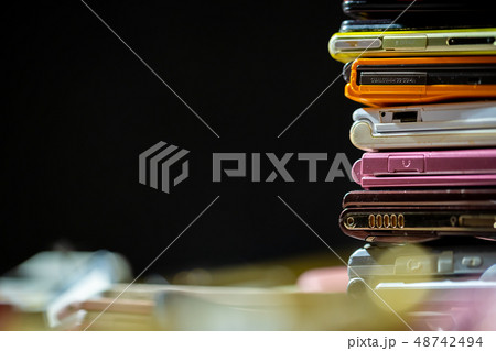 都市鉱山　小型家電リサイクル法　携帯電話　スマホ　ガラケー　中古スマホ　ジャンク 48742494