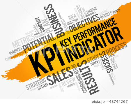 KPI - Key Performance Indicator word cloud 48744267