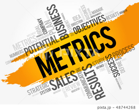 Metrics word cloud collage Metrics word cloud collage 48744268