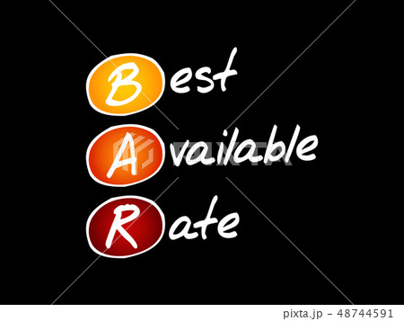 BAR - Best Available Rate, acronym 48744591