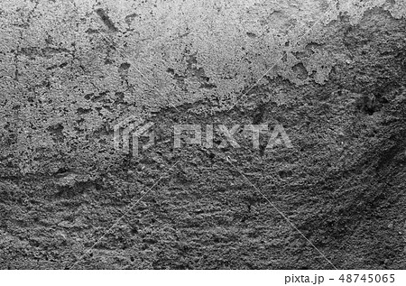 Cracked concrete texture closeup background 48745065