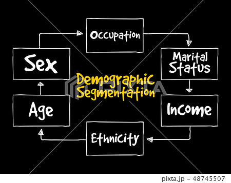 Demographic segmentation mind map Demographic segmentation mind map 48745507