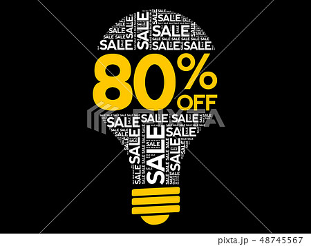 80% OFF SALE bulb word cloud 48745567
