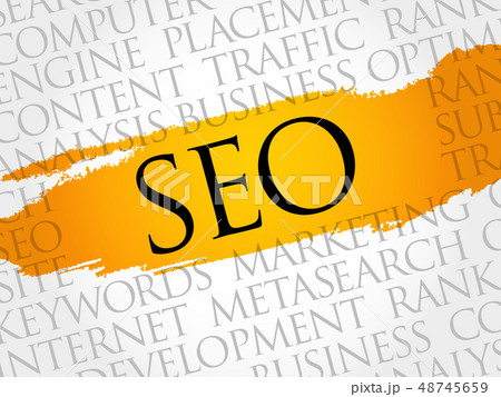 SEO (Search Engine Optimization) word cloud 48745659
