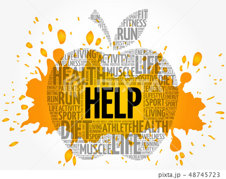 Help apple word cloud collage 48745723