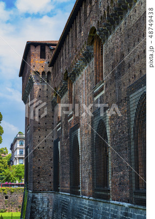 Elements of the architecture of the ancient Castle 48749438