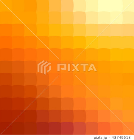 Warm Orange Trendy Square Mosaic Backdrop Design 48749618