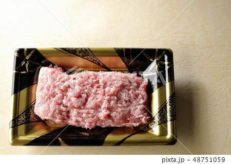 マグロ　まぐろ　鮪　たたき まぐろのたたき　ねぎトロ　ネギトロ 48751059