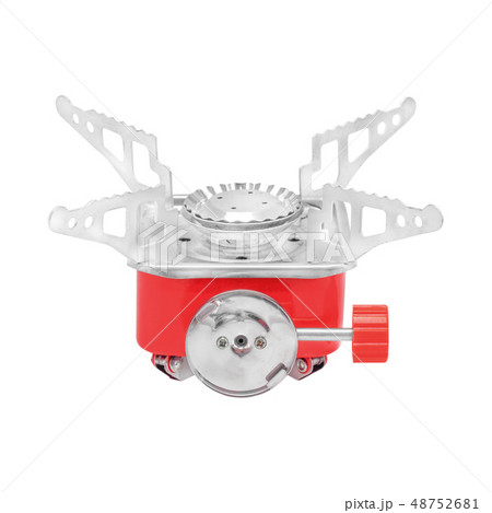 camping gas stove isolated on white background 48752681