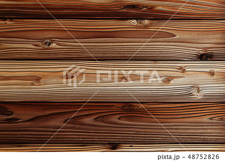テクスチャ　杉板 48752826