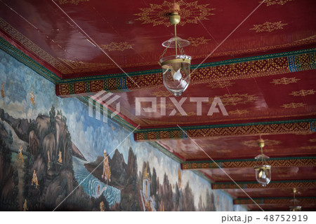 Art painting on the wall about ramayana story 48752919