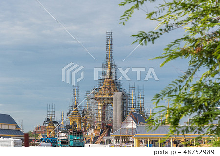 The royal funeral pyre for King Bhumibol Adulyadej The royal funeral pyre for King Bhumibol Adulyadej 48752989