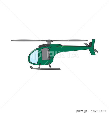 Isolated helicopter cartoon 48755463
