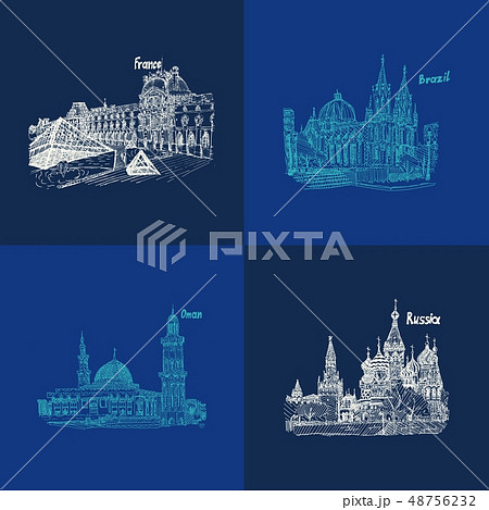 blue sketch pattern architecture travel countries blue sketch pattern architecture travel countries 48756232