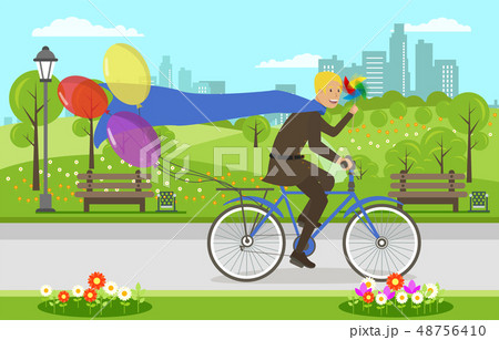 Mennonite in National Dress Enjoys Life in City. Mennonite in National Dress Enjoys Life in City. 48756410