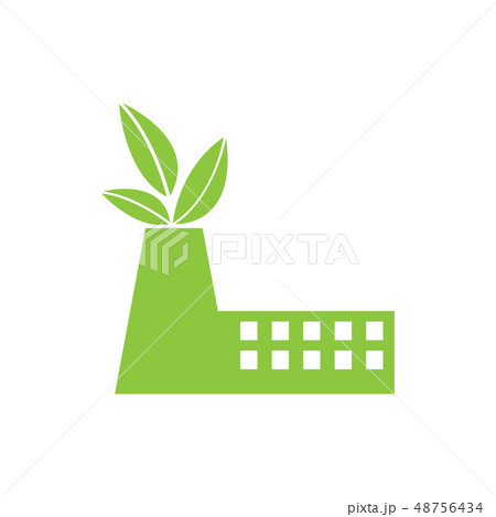 Leaves in a factory Leaves in a factory 48756434