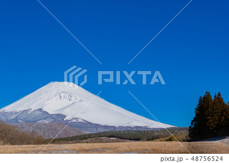冬(3月)の富士山 48756524