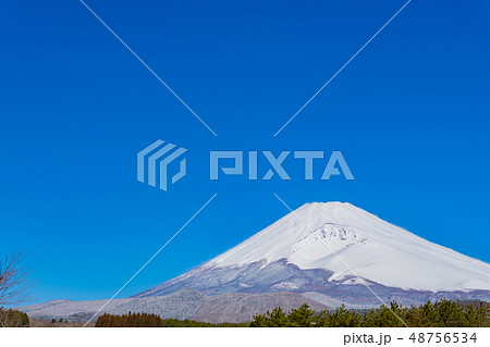 冬(3月)の富士山 冬(3月)の富士山 48756534