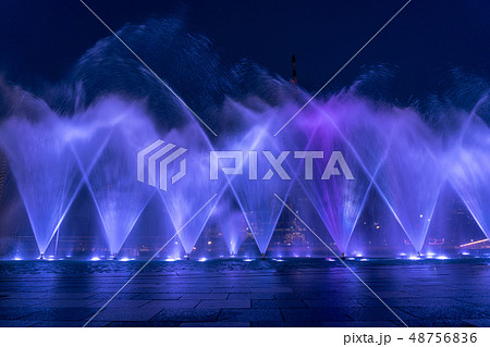 The fountain Showing at the Bangkok new department store, art and presenting concept The fountain Showing at the Bangkok new department store, art and presenting concept 48756836