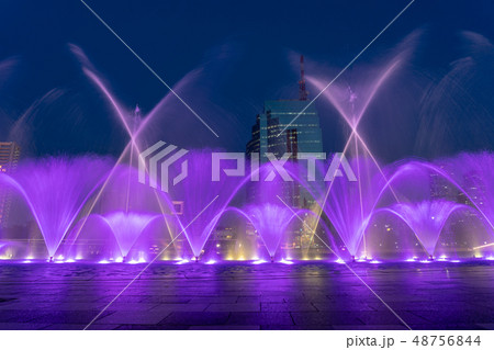 The fountain Showing at the Bangkok new department store, art and presenting concept The fountain Showing at the Bangkok new department store, art and presenting concept 48756844