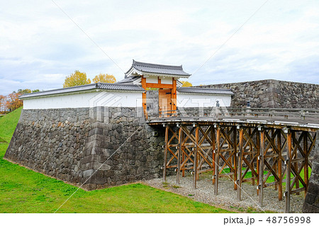 山形城本丸一文字門 48756998