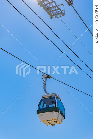 ロープウェイ　静岡県伊豆の国市　かつらぎ山パノラマパーク 48757934