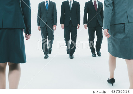 Japanese office workers Japanese office workers 48759518