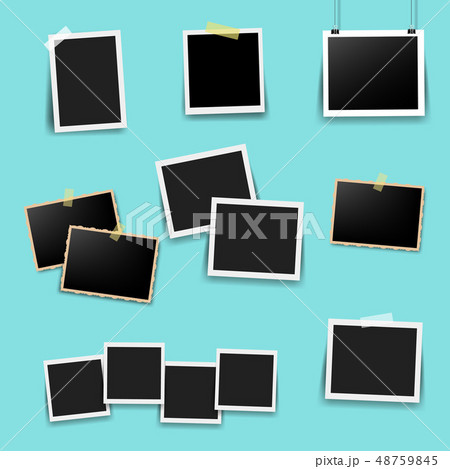Photo Frame Big Set With Mint Background 48759845