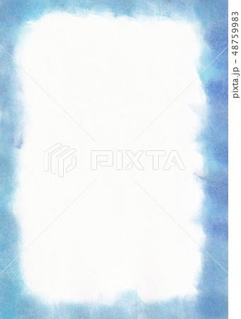 パステル画のカラーフレーム ブルー パステル画のカラーフレーム ブルー 48759983
