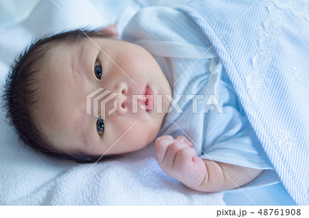 生後6日 新生児 産院を出た日 男の子 生後6日 新生児 産院を出た日 男の子 48761908