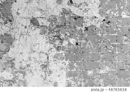 Brick wall background, texture. Wall fragment 48763638