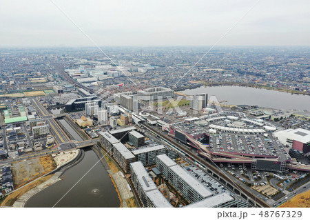 越谷レイクタウンの空撮 48767329