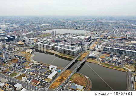 越谷レイクタウンの空撮 48767331