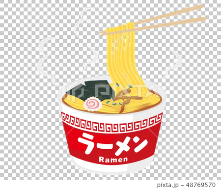 Cup ramen ramen cup noodle illustration Cup ramen ramen cup noodle illustration 48769570