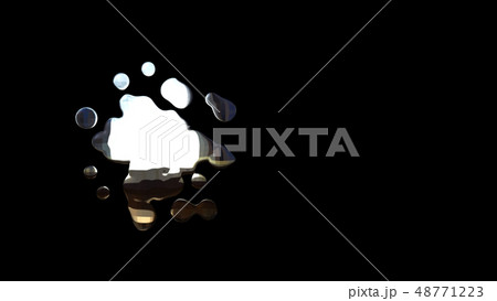 CGアブストラクト　水滴 48771223
