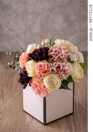 フラワーアレンジメント フェイクフラワー フラワーアレンジメント フェイクフラワー 48773118