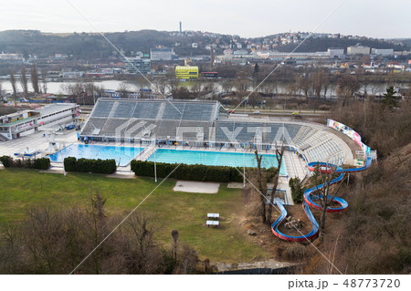 Biggest swimming complex, Podoli, Prague, Czechia Biggest swimming complex, Podoli, Prague, Czechia 48773720