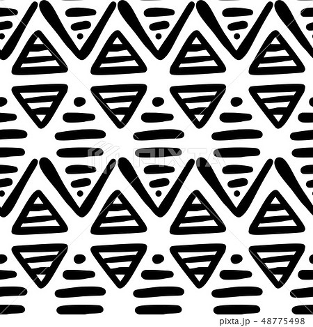 Seamless aztec vector pattern. Seamless aztec vector pattern. 48775498
