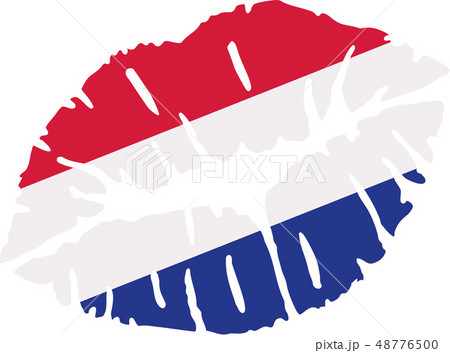 Netherlands flag Kiss 48776500