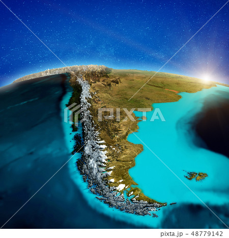 Patagonia space background 48779142