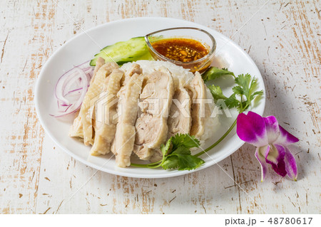 タイ料理　typical Thai cuisine 48780617